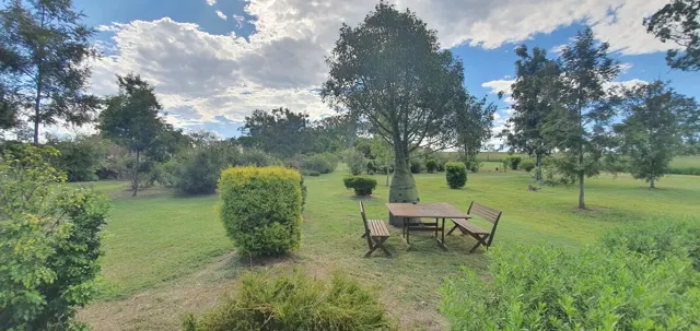 A place to sit in the gardens