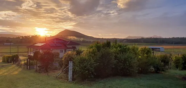 Sunset over the Scenic Rim