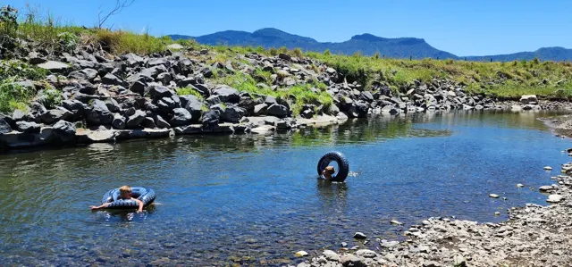 A sunny day at the creek
